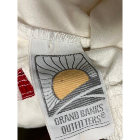 Grand Banks Outfitters USA Cotton Track Pants Medium Red White Blue Vintage - Picture 3 of 10